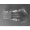 LALIQUE – Chat couché en cristal XXe Signé Lalique France 29