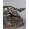 Sculpture – Chien À L’ Arrêt , Pierre – Jules Mêne (1810-1879) – Bronze 19