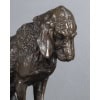 Sculpture – Épagneul Assis , Emmanuel Frémiet (1824-1910) – Bronze 15