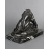 Sculpture – Le Lion Au Serpent , Antoine – Louis Barye (1795-1875) – Bronze 22
