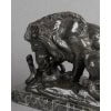 Sculpture – Le Lion Au Serpent , Antoine – Louis Barye (1795-1875) – Bronze 23