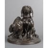 Sculpture – Groupe De Bassets , Ravageot Et Ravageode , Emmanuel Frémiet (1824 -1910) – Bronze 15