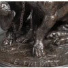 Sculpture – Groupe De Bassets , Ravageot Et Ravageode , Emmanuel Frémiet (1824 -1910) – Bronze 25