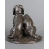 Sculpture – Groupe De Bassets , Ravageot Et Ravageode , Emmanuel Frémiet (1824 -1910) – Bronze 19