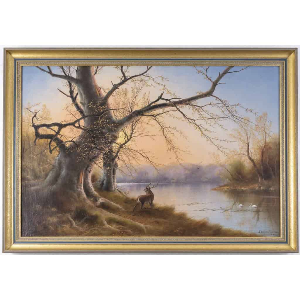 Nils Hans CHRISTIANSEN (1850-1922), La forêt 13