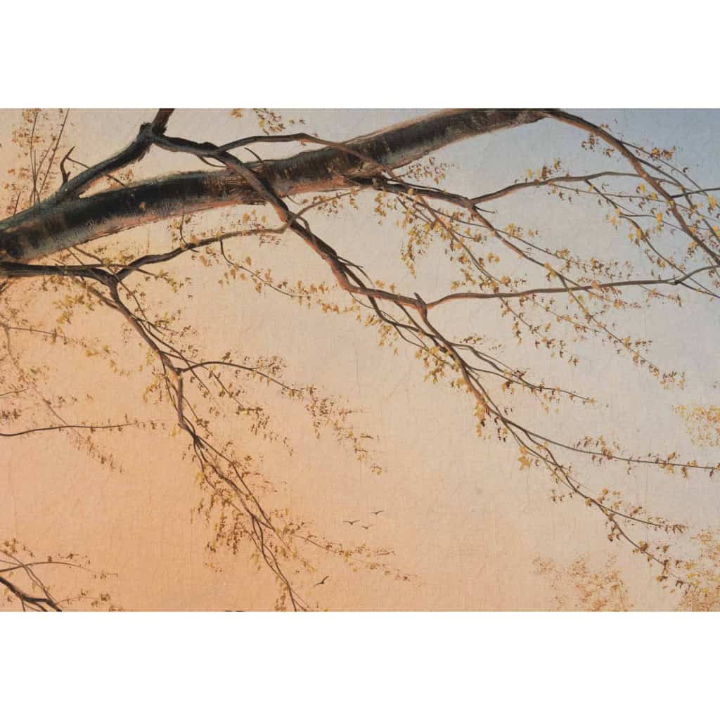 Nils Hans CHRISTIANSEN (1850-1922), La forêt 10