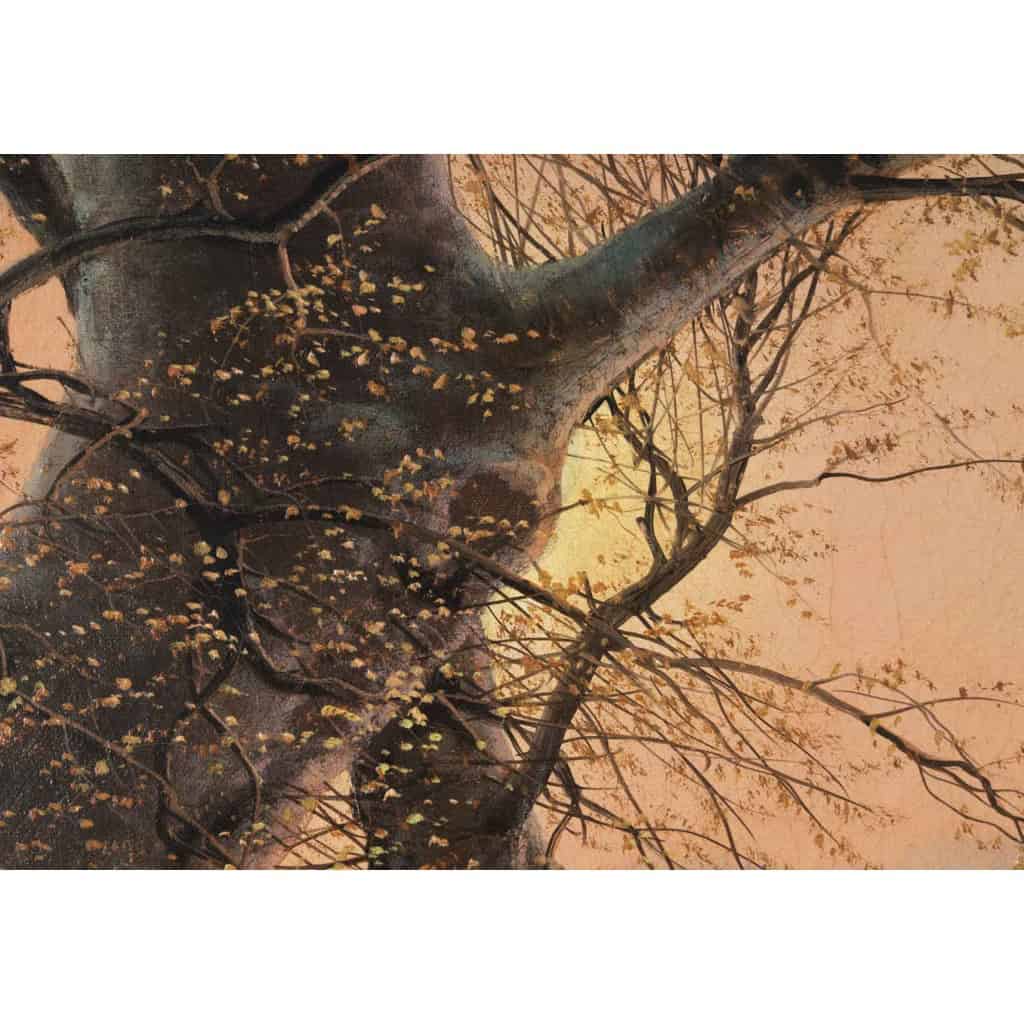 Nils Hans CHRISTIANSEN (1850-1922), La forêt 4