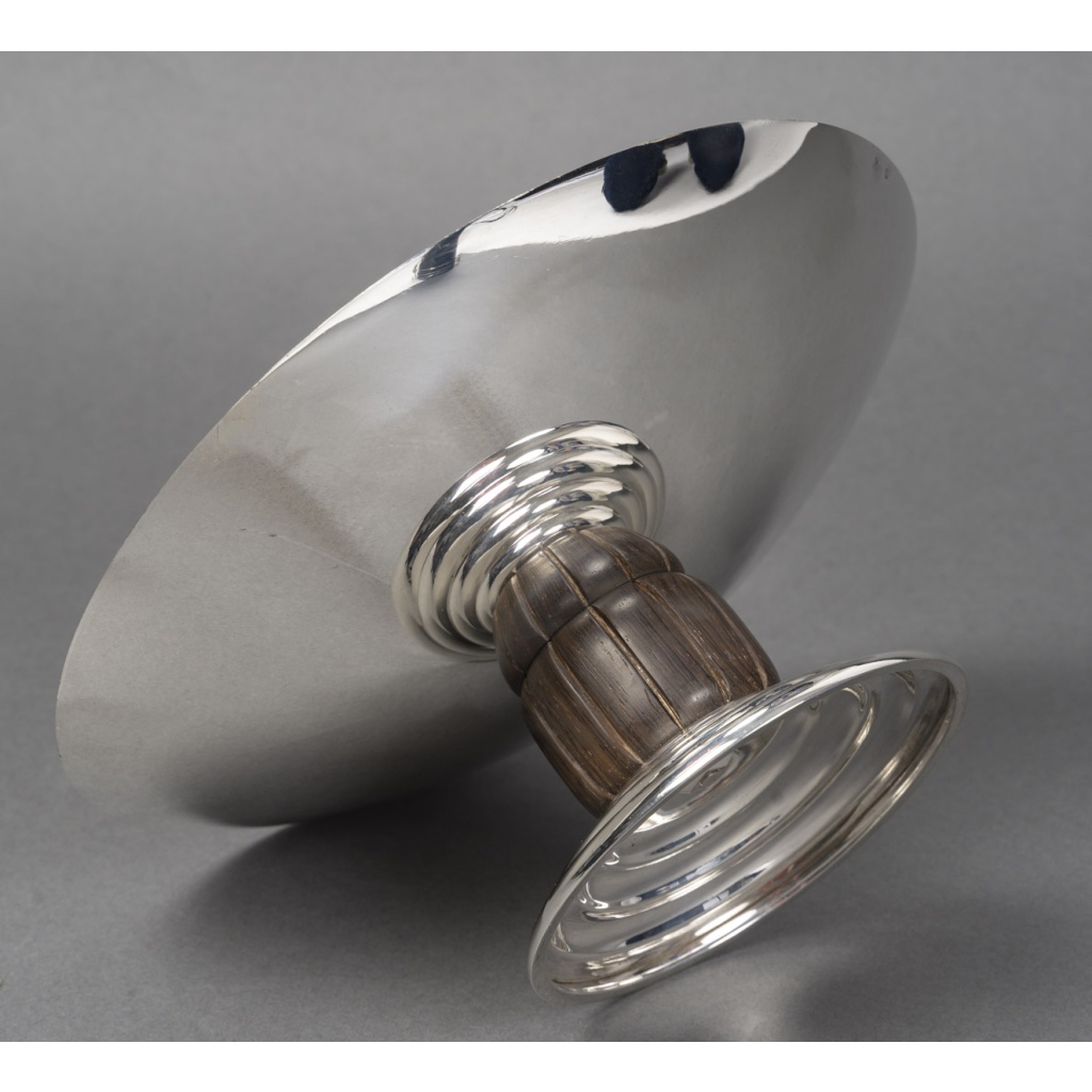 JEAN PUIFORCAT – CENTRE DE TABLE en argent massif ART DECO vers 1930 10