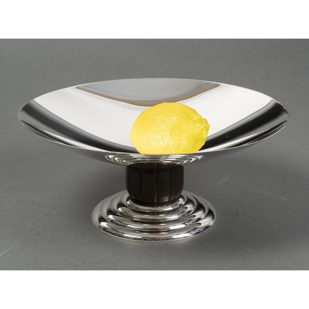 JEAN PUIFORCAT – CENTRE DE TABLE en argent massif ART DECO vers 1930 14