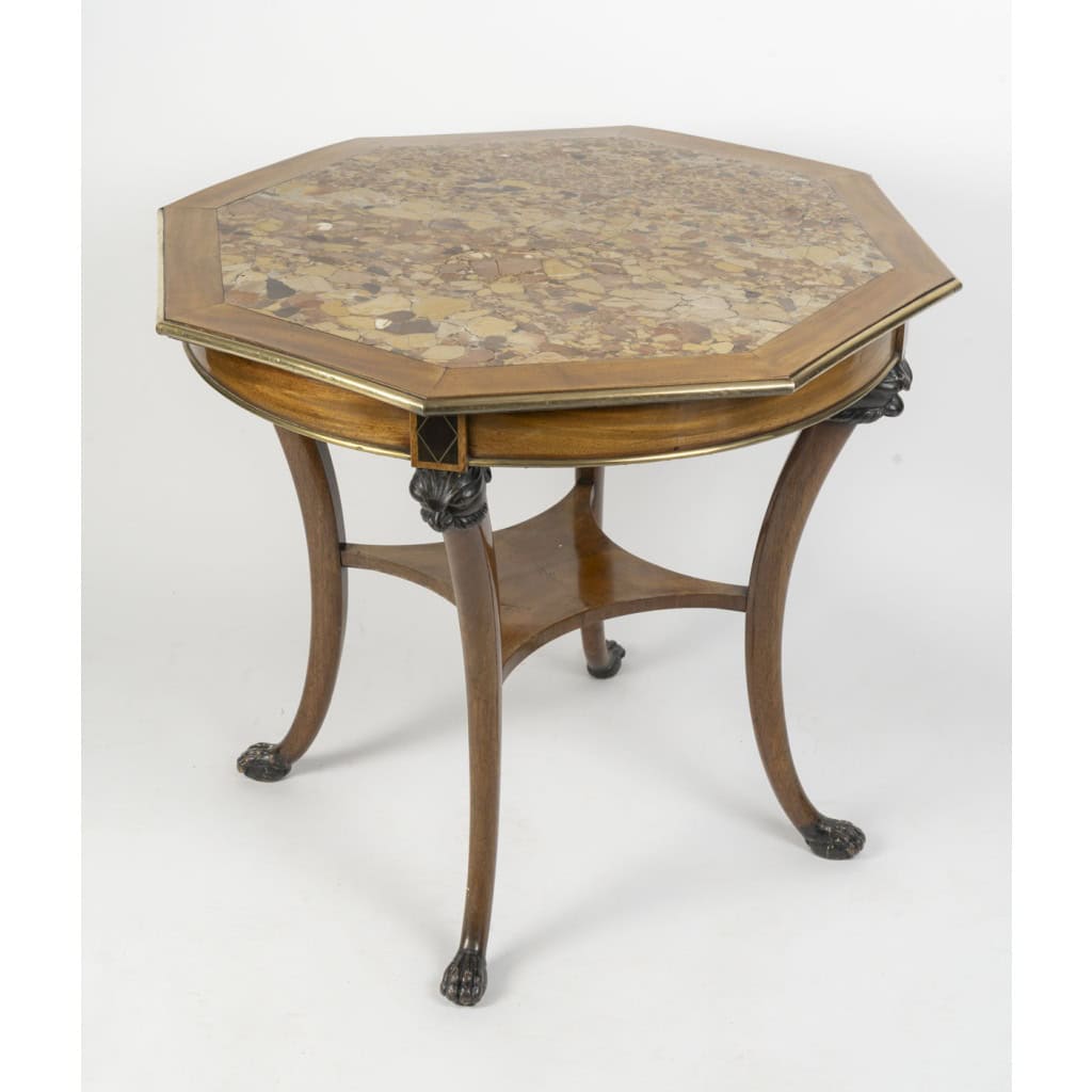 Table de salon Directoire. Circa 1820 9