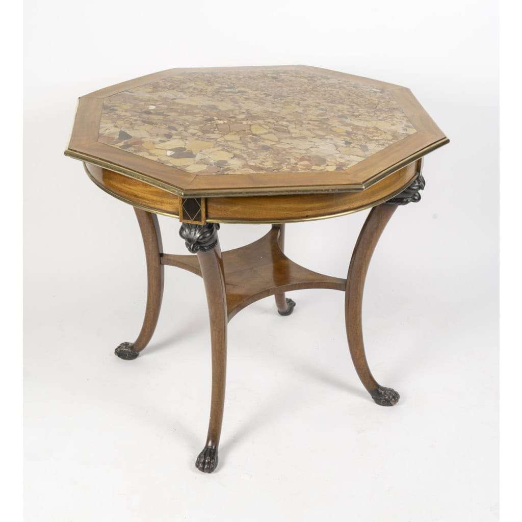 Table de salon Directoire. Circa 1820 3