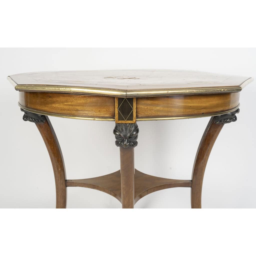 Table de salon Directoire. Circa 1820 4
