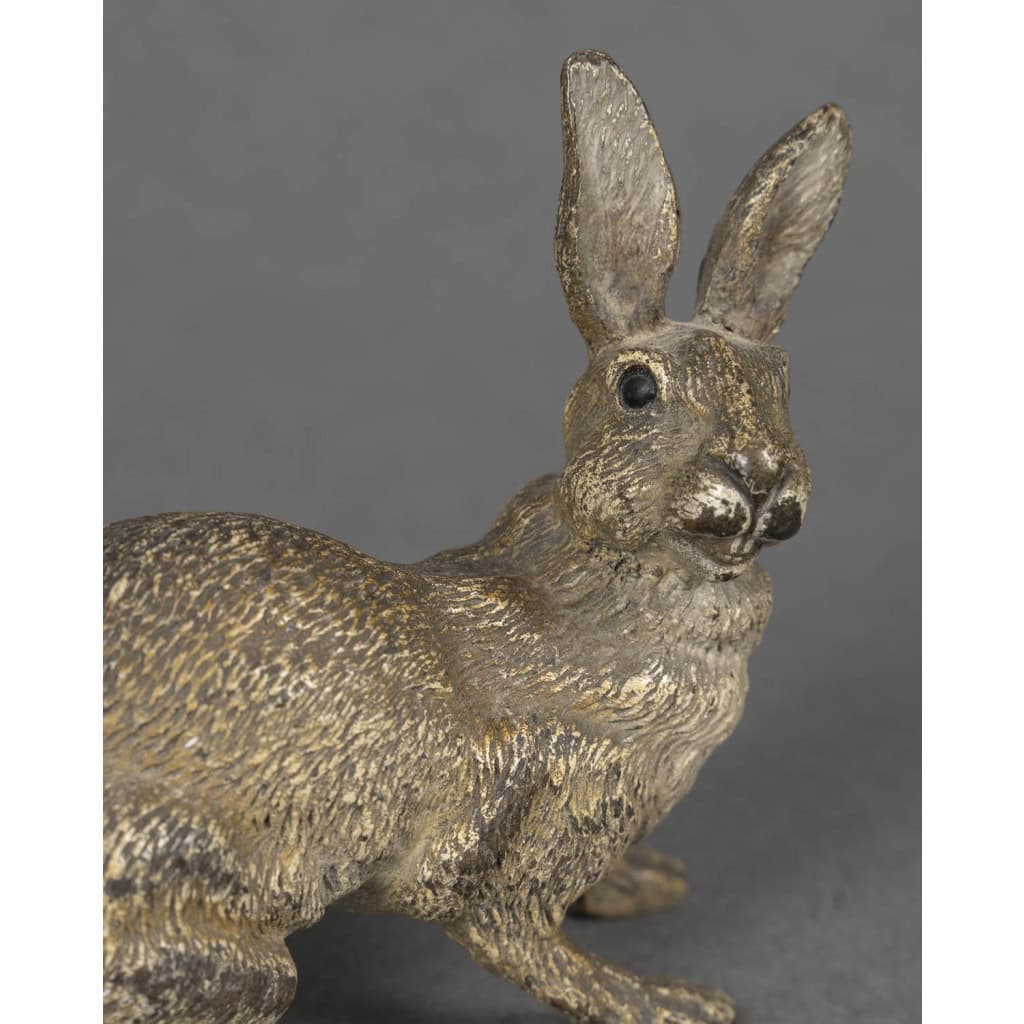 Le Lièvre , Bronze De Vienne 9