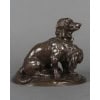 Sculpture – Groupe De Bassets , Ravageot Et Ravageode , Emmanuel Frémiet (1824 -1910) – Bronze 21