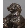 Sculpture – Groupe De Bassets , Ravageot Et Ravageode , Emmanuel Frémiet (1824 -1910) – Bronze 22