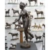 Sculpture – Diane Chasseresse , Jean – Antoine Houdon (1741-1828) – Bronze 13