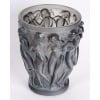 Lalique France – Vase Bacchantes Cristal Bronze – Neuf 13