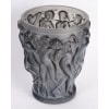 Lalique France – Vase Bacchantes Cristal Bronze – Neuf 14