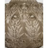 1912 René Lalique – Vase Fougères Verre Blanc Patiné Gris 12