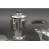 Ernest PROST, Service à thé, café et chocolat en argent massif – ART DECO vers 1930 34