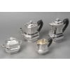 FOUQUET LAPAR – Service à thé et café argent massif 4 pièces XIXe 27