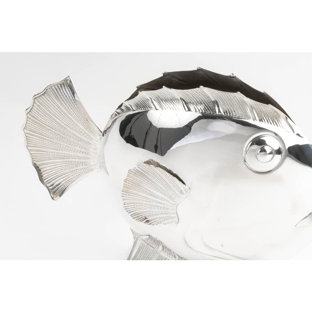 Fratelli Cacchione, Vase poisson Milan, Italie Vers 1970–1980 10 Fratelli Cacchione, Vase poisson Milan, Italie Vers 1970–1980 10