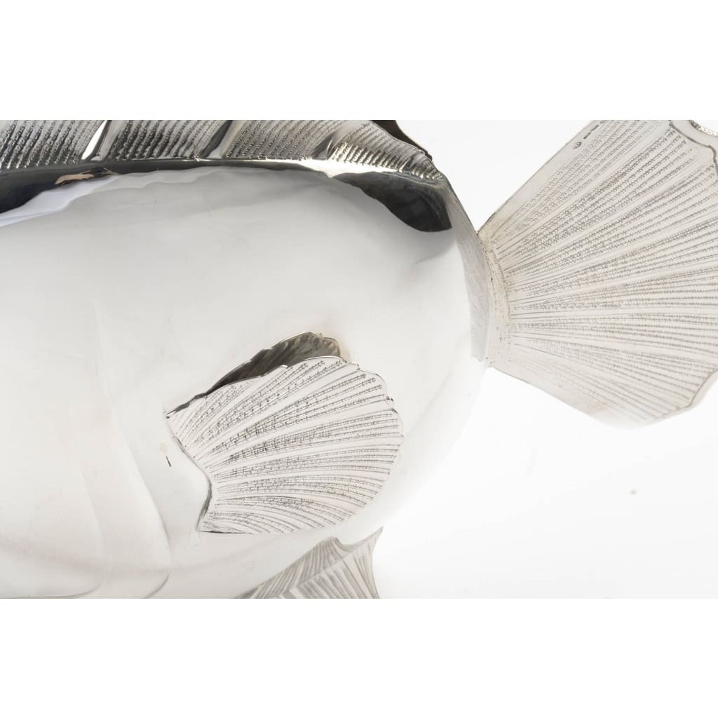 Fratelli Cacchione, Vase poisson Milan, Italie Vers 1970–1980 17 Fratelli Cacchione, Vase poisson Milan, Italie Vers 1970–1980 17