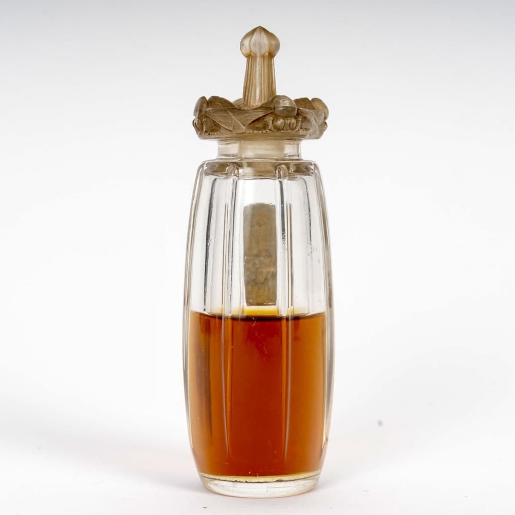 1911 René Lalique – Flacon Styx Verre Blanc Patiné Sépia pour Coty 5