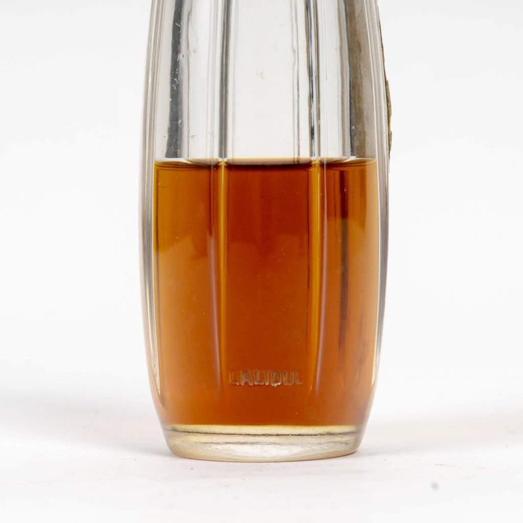 1911 René Lalique – Flacon Styx Verre Blanc Patiné Sépia pour Coty 8