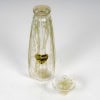 1909 René Lalique – Flacon Cyclamen Verre Blanc Patiné Vert pour Coty 18