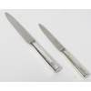 PUIFORCAT – Suite de 16 couteaux de table et 10 couteaux à dessert argent ART DECO 23