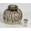 1910 René Lalique – Flacon Pavot Verre Blanc Patiné Gris 11