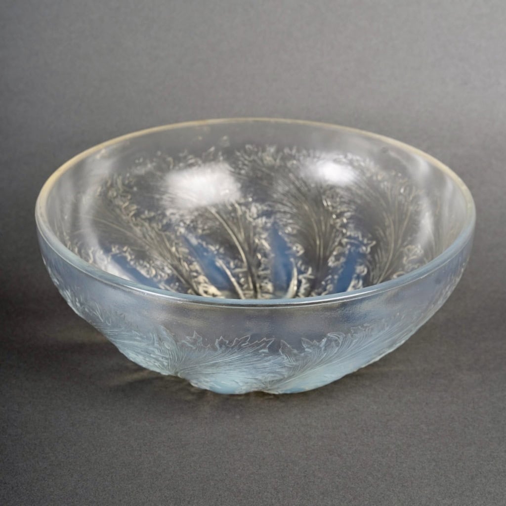 1921 René Lalique- Coupe Chicorée Verre Opalescent 3