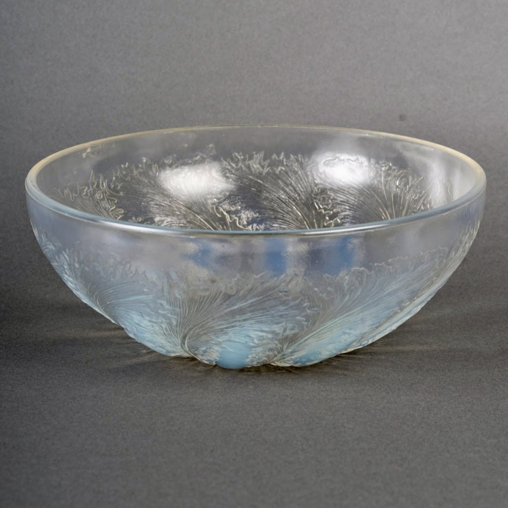 1921 René Lalique- Coupe Chicorée Verre Opalescent 4