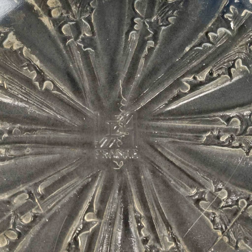 1921 René Lalique- Coupe Chicorée Verre Opalescent 10
