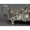 JARDINIERE ROCAILLE EN ARGENT MASSIF INTERIEUR EN LAITON EPOQUE NAPOLEON III 20
