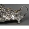 JARDINIERE ROCAILLE EN ARGENT MASSIF INTERIEUR EN LAITON EPOQUE NAPOLEON III 21