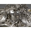 JARDINIERE ROCAILLE EN ARGENT MASSIF INTERIEUR EN LAITON EPOQUE NAPOLEON III 23