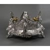 JARDINIERE ROCAILLE EN ARGENT MASSIF INTERIEUR EN LAITON EPOQUE NAPOLEON III 25