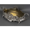 JARDINIERE ROCAILLE EN ARGENT MASSIF INTERIEUR EN LAITON EPOQUE NAPOLEON III 27