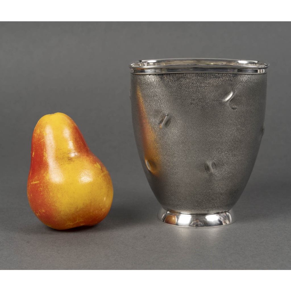 Vase en argent massif Italie, Alessandria, CESA SC Circa 1990 4