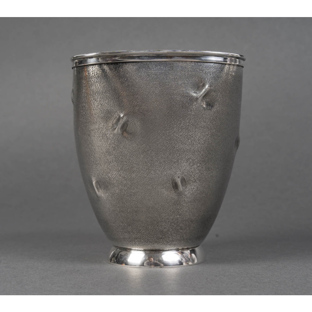 Vase en argent massif Italie, Alessandria, CESA SC Circa 1990 5