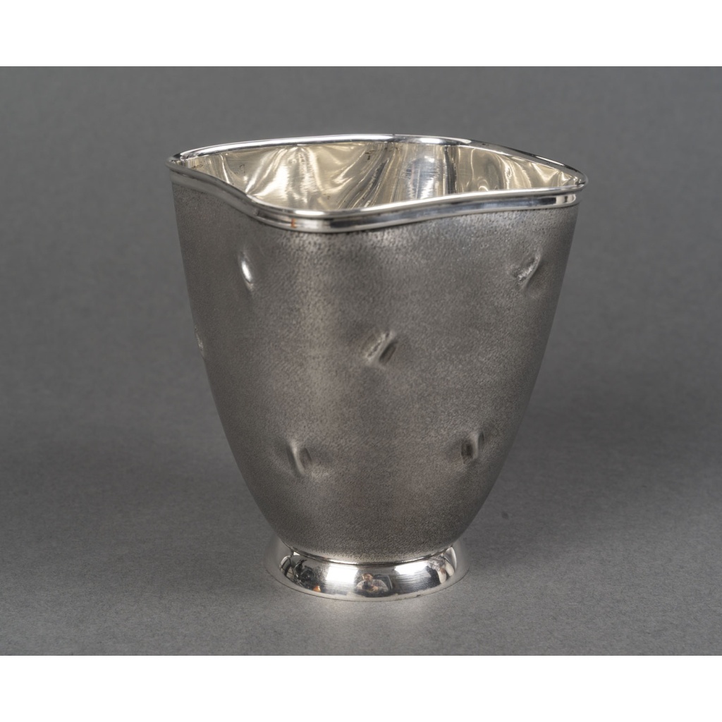 Vase en argent massif Italie, Alessandria, CESA SC Circa 1990 6