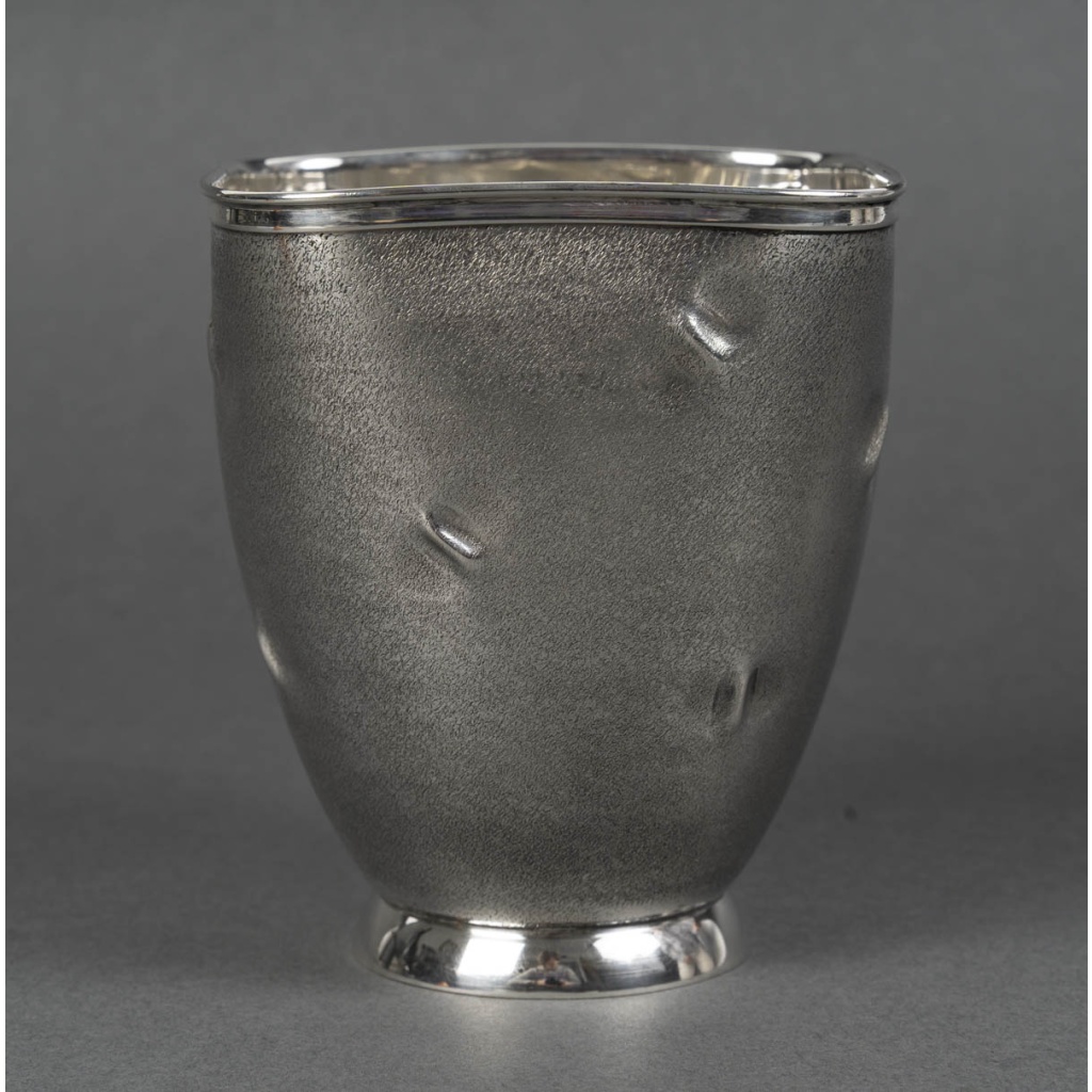 Vase en argent massif Italie, Alessandria, CESA SC Circa 1990 7