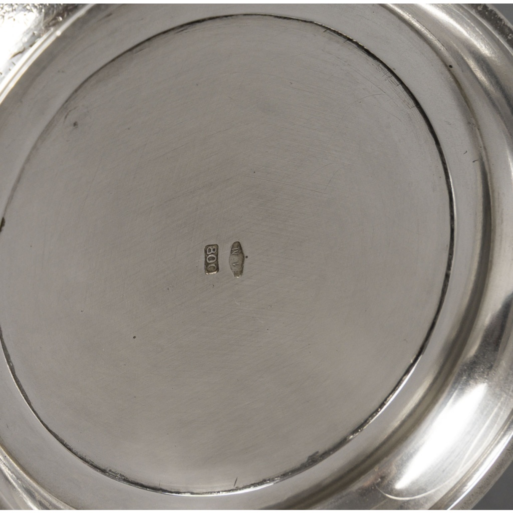 Vase en argent massif Italie, Alessandria, CESA SC Circa 1990 12