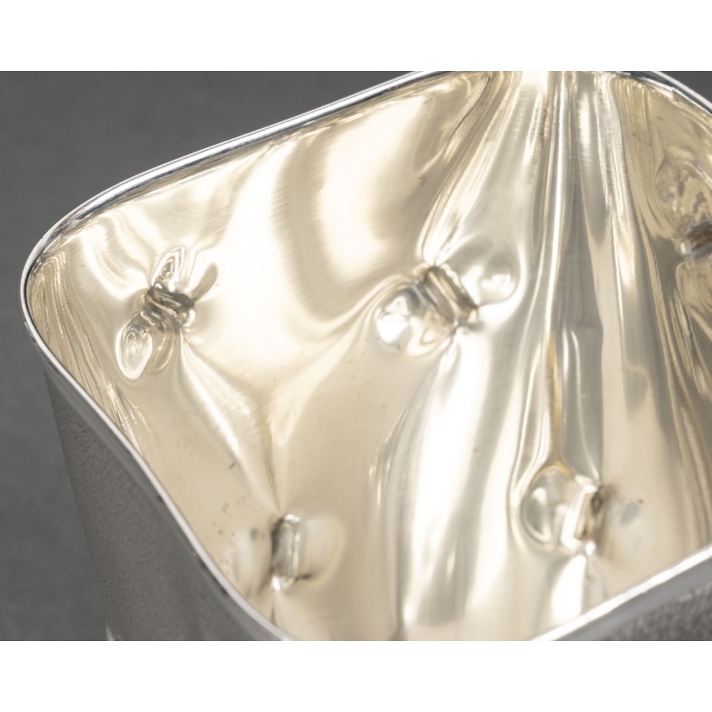 Vase en argent massif Italie, Alessandria, CESA SC Circa 1990 16