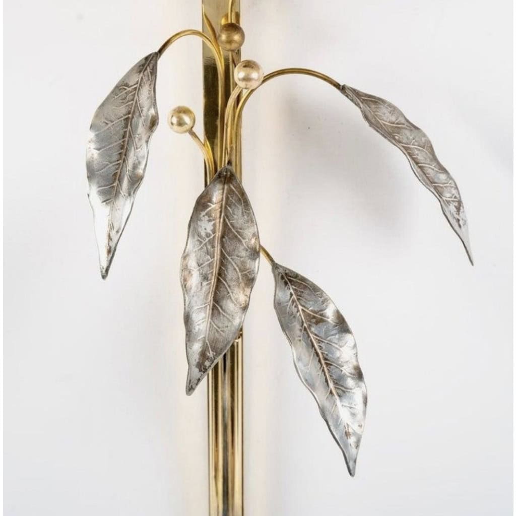 1960 Paire d’appliques Maison Charles 5