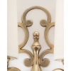1960 Paire d’appliques murales en bronze Maison Roche 11