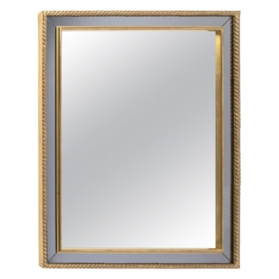 Miroir de 1960 avec parcloses de la Maison Roche.