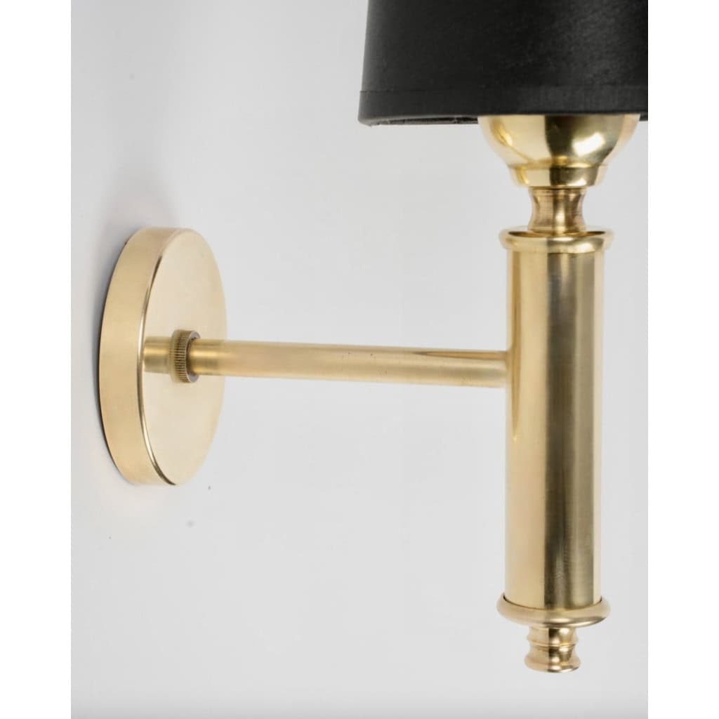 1970 Paire d’appliques murales Maison Roche 6